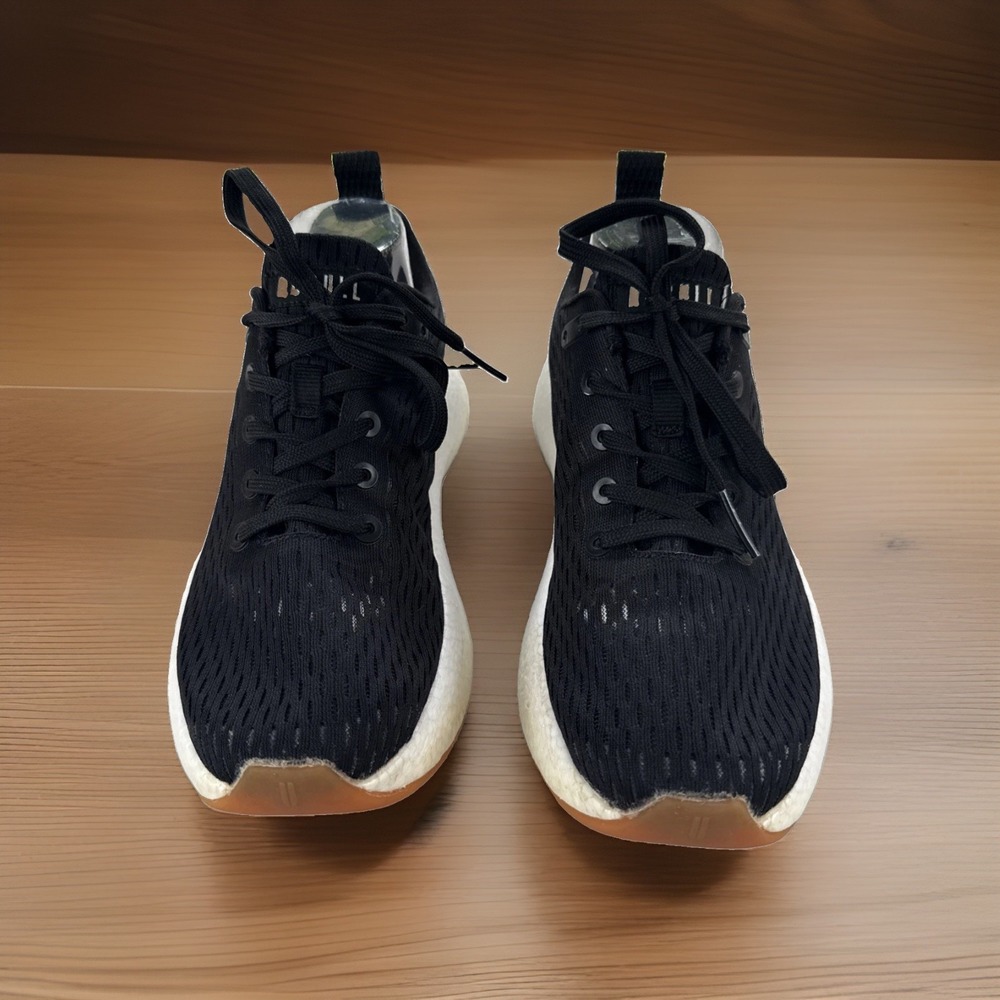 Nobull Journey Training Running Sneakers Shoes Black White Women's 9 Men's 7.5